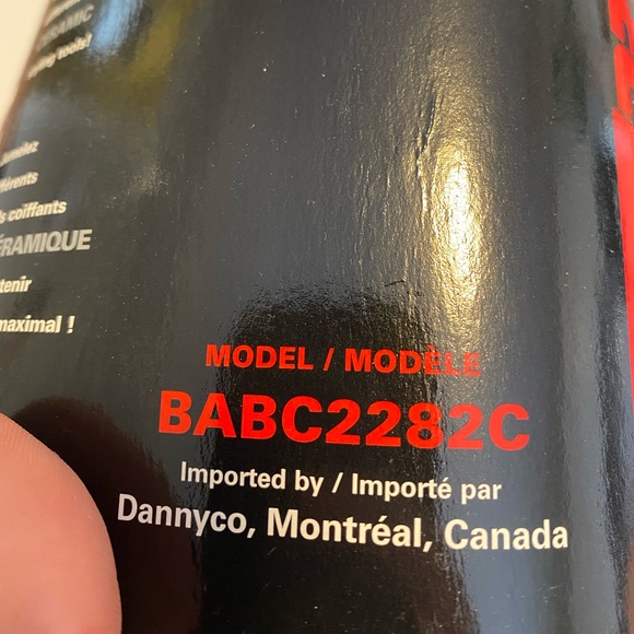 Babyliss Pro twin barrel curling iron - Picture 5 of 5